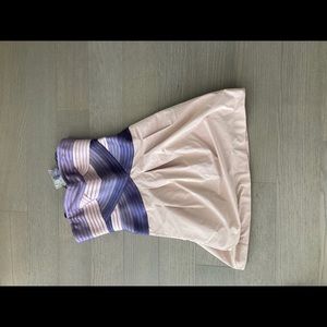 BCBG dressy strapless dress.